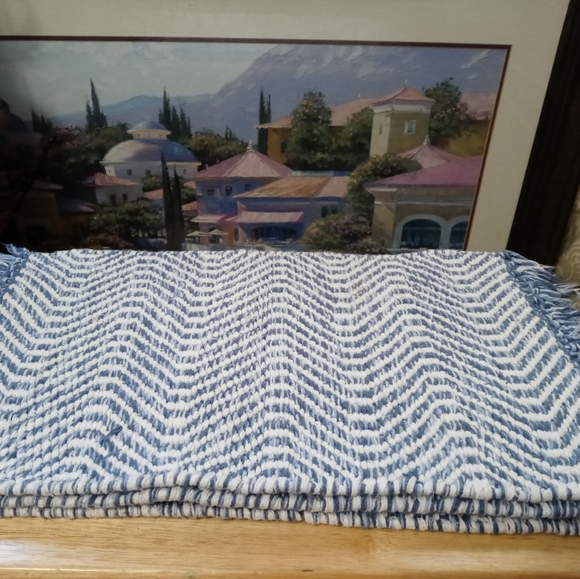 🍱🍾🎊 3 - PIER 1 IMPORTS TABLE MATS🎉SIZE 12"×18", NICE THICK VINTAGE🥖🍕MATS. - Picture 4 of 11